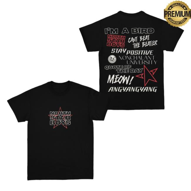 Quote Black Tee
