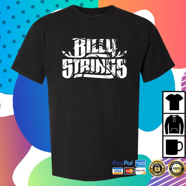 Official Billy Strings Merch Store Shop Billy Strings Classic Logo Shirts