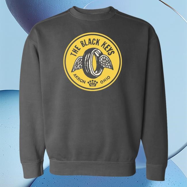 The Black Keys Official Merch Store Tire Sweatshirt The Black Keys Clothing Shop The Black Keys Apparel