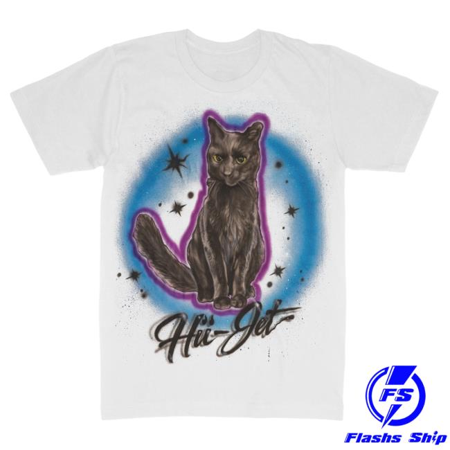 Official Hii-Def Shop Store Merch White Hii-Jet Airbrushed Tees