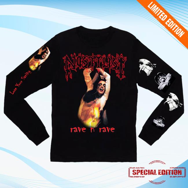 Official Destroy Lonely Merch Store Destroy Lonely Rage N Rave Crucifix Long Sleeve Tee Shirt Destroy Lonely Clothing Shop DestroyLonely