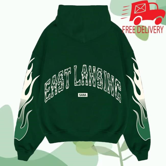 Official Sana Detroit Clothing Store Shop AA Bone Pullover Hoodie - Navy SanaDetroit