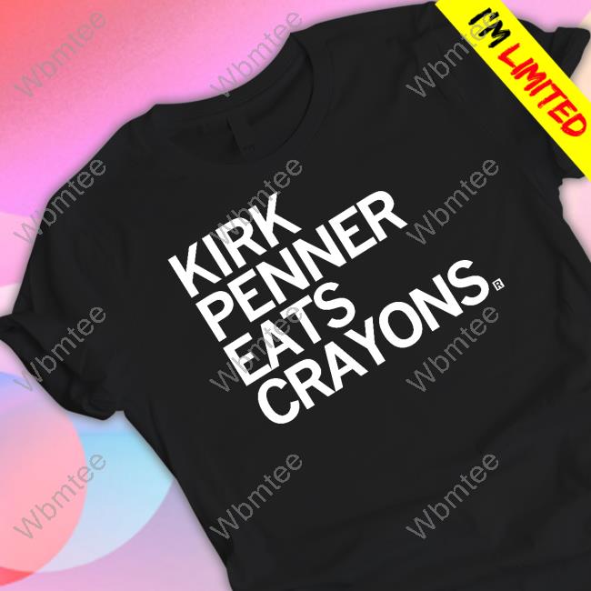 Official Raygun Merch Kirk Penner Eats Crayons Shirt