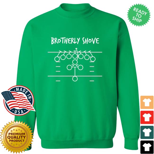 Official Barstool Huskies Merch Store Barstool Sports Brotherly Shove Hooded Sweatshirt Barstoolhuskies Apparel Clothing Shop