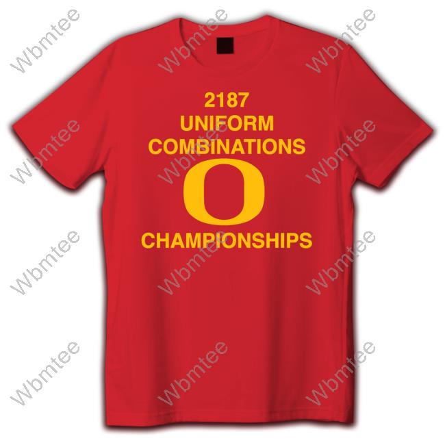 2187 Uniform Combinations O Championships Shirt