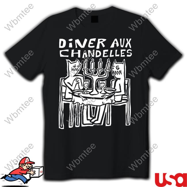 Official Iskream5 Shop Dîner Aux Chandelles Tee Shirt