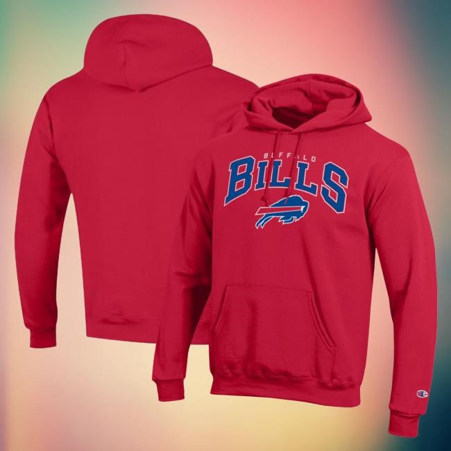 Red Buffalo Bills Champion Arch Over Layer Red Buffalo Bills Champion Arch Over Layer