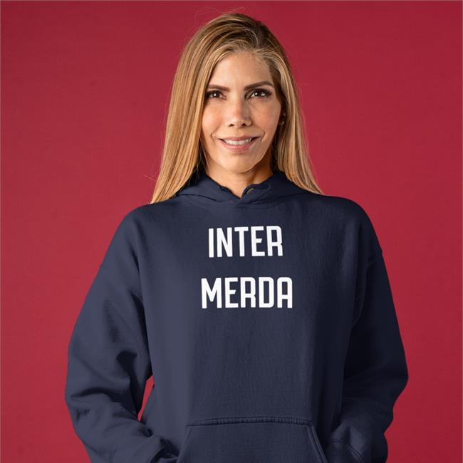 Inter Merda T Shirt Navy
