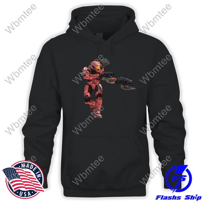 Halo 3 Red Spartan Long Sleeve T Shirt