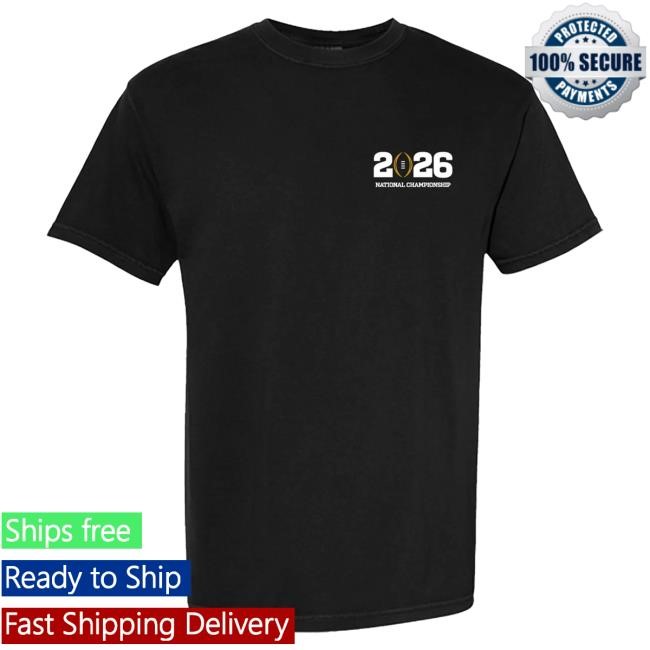 Indiana Hoosiers NCAA Football CFP 2026 National Championship Match Up Tee