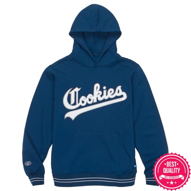 Official Cookies Merch Store Cookies Spring 2 Ivy League Sweatshirt Navy Apparel Clothing Shop Cookiessf