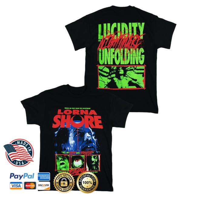 Official Lorna Shore Merch Store Lorna Shore Nightmare T-Shirts LornaShore