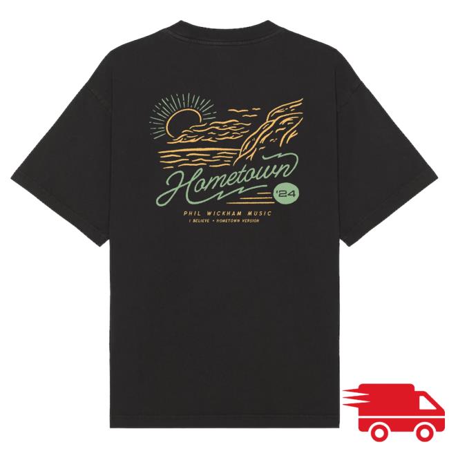 Official Phil Wickham Merch Store Shop Hometown Hot Shirt PhilWickham