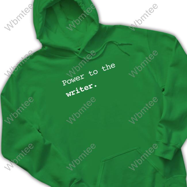 Official Power To The Writer Tee