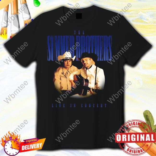 Official The Summer Brothers Live In Concert Shirts