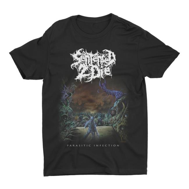Official Night Shift Merch Sentenced 2 Die - Parasitic Infection Shirts