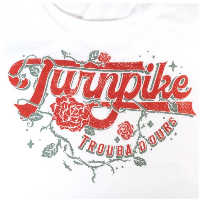 Official Turnpike Troubadours Merch Shop Rose Ladies Racerback Tank Top T-Shirt