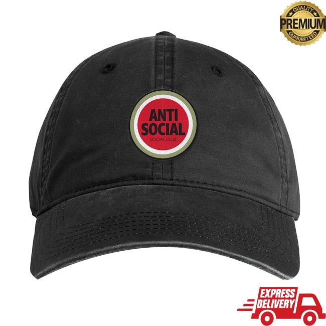 Anti Social Social Club Official Merch Store Assc Bullseye Vintage Cap Anti Social Social Club Clothing Shop Anti Social Social Club Apparel