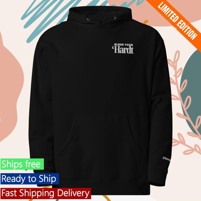 Dirty Media Bless Your 'Hardt Hooded Sweatshirt Dirty Media Shop Store Merch Official