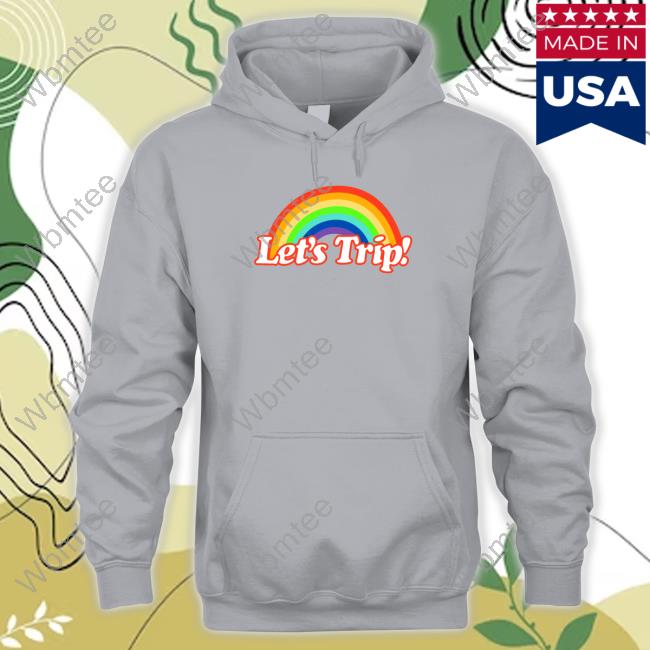 Official Lets Trip Rainbow Tee Shirt