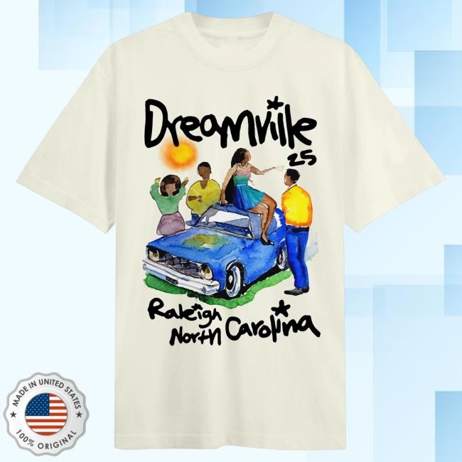 Official Dreamville Festival DV 25 Hometown Cream Lineup Hot Shirt