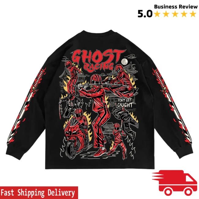 Official Ghost Racing Clothing Kill Bill Dupe Long-Sleeve - Black