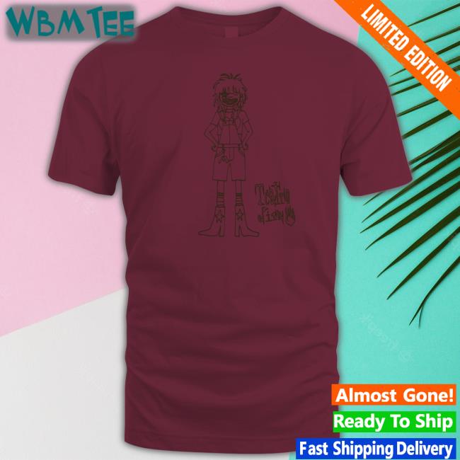 Maneskin Merch Thomas Tracklist Doodle Long Sleeve T Shirt