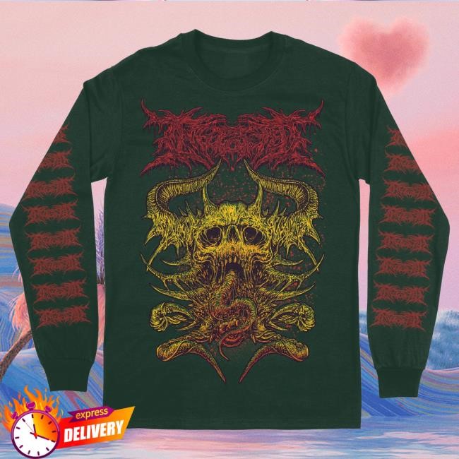 Official Indie Merch Store Shop Ingested "Contagion" L/S T Shirt IndieMerchStore
