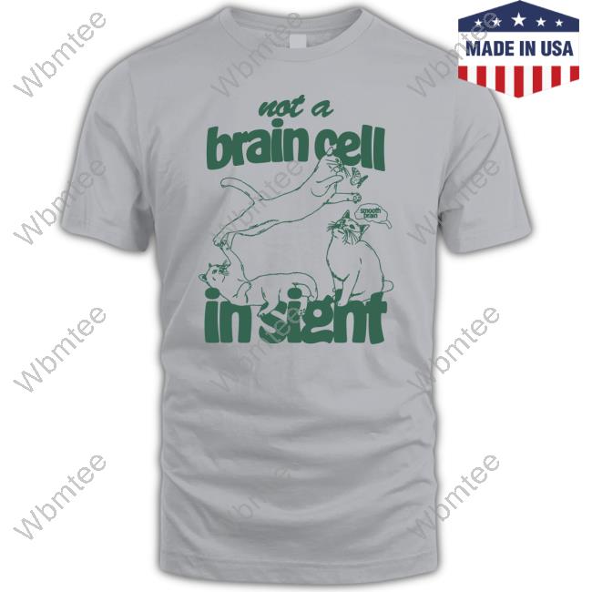 Official Weird Lil Guys Merch Not A Brain Cell In Sight Tee Weirdlilguys