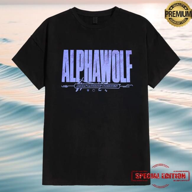 Alpha Wolf - Half Living Things New T-Shirt