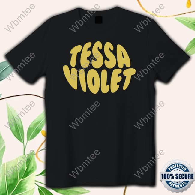 Tessa Violet Store Bubble Text Hoodie