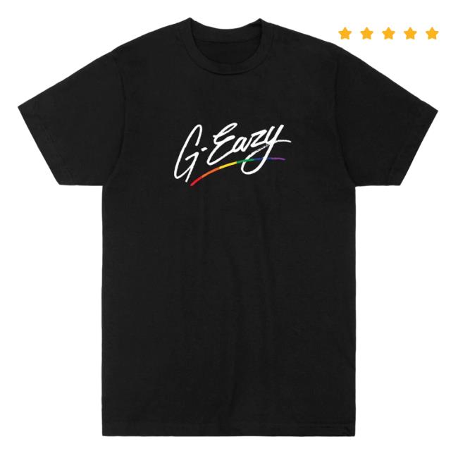 Official G Eazy Apparel Clothing Store Shop Signature Pride T Shirt