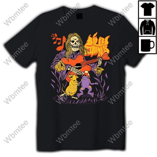 Official Billy Strings Merchandise Summer 2023 #8 Skeletar Shirt