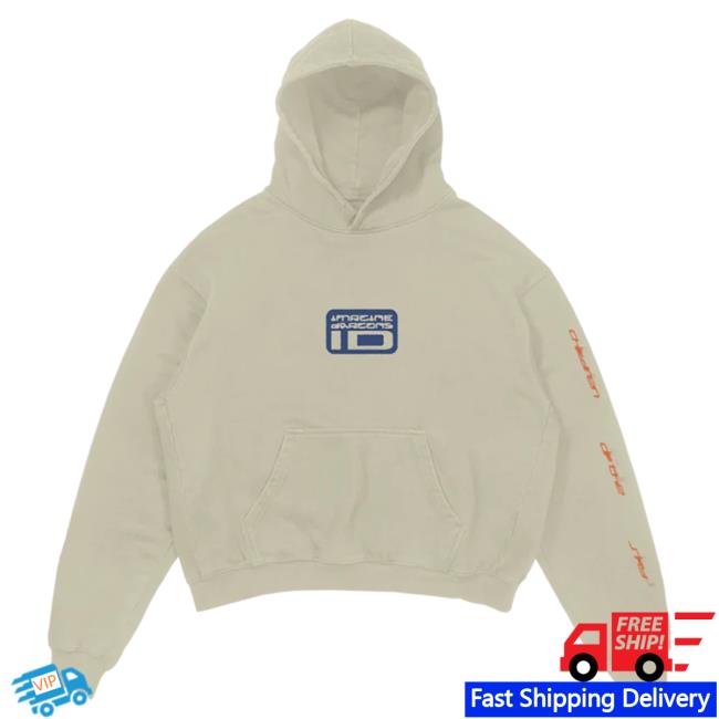 Official Interscope Records Imagine Dragons Merch Store Imagine Dragons The Brightest Sun Beige Popover Sweatshirt Imagine Dragons Apparel Clothing Shop