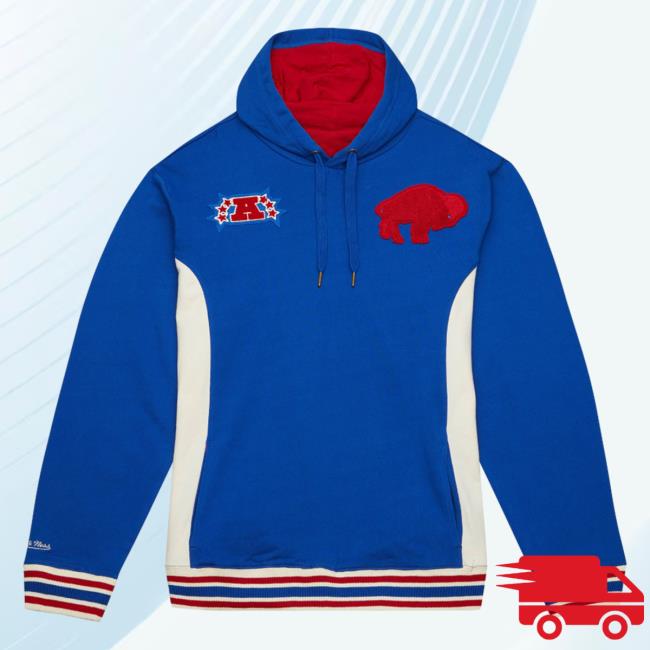 Official Team Legacy French Terry Crewneck Buffalo Bills New Release