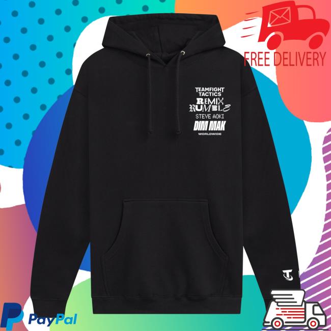 Riot Games Merch Teamfight Tactics Remix Rumble Steve Aoki Dim Mak Worldwide Sweater