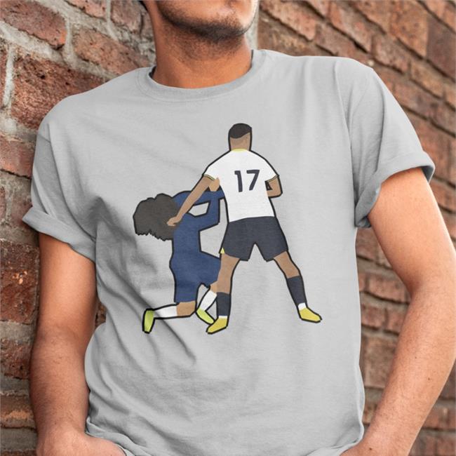 Digital Spurs Coys Cristian Romero Not Committing A Foul T-Shirt Digital Spurs Coys Cristian Romero Not Committing A Foul Tee
