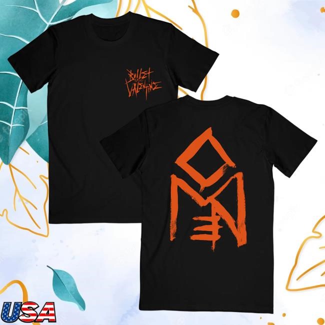 Official Bullet for My Valentine Merch Clothing BFMV Omen Logo Attractive Shirt