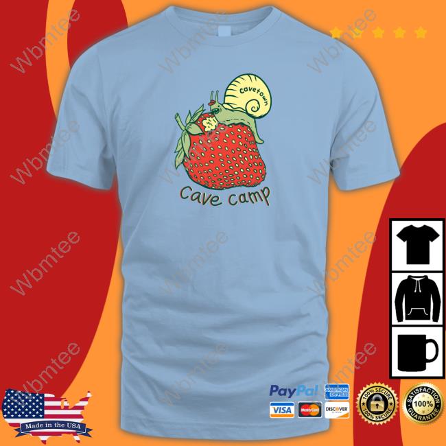 Official Cavetown Merch Hungry Snail Cave Camp Shirts