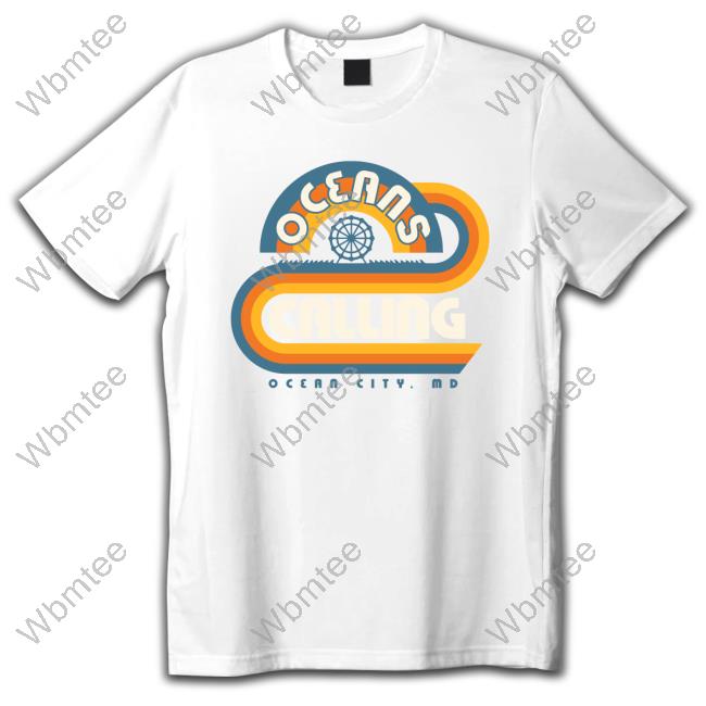 Oceans Calling Festival Merch Rainbow Lineup Long Sleeve Tee