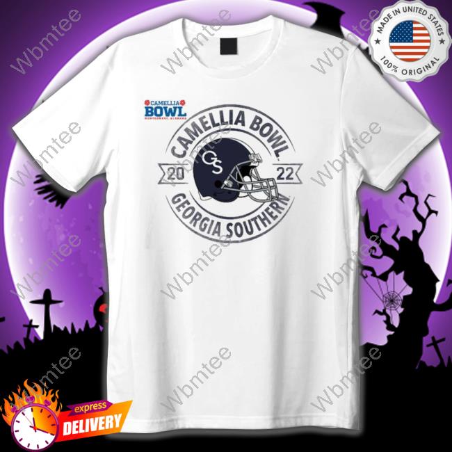 Official Georgia Southern 2022 Camellia Bowl logo Long Sleeve Tee