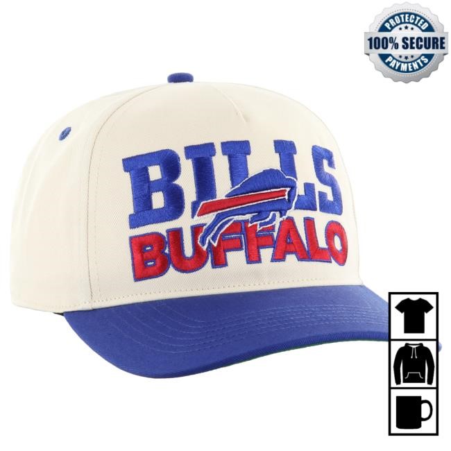 Casual Fan Buffalo Bills '47 Natural Fanatics Hat Buffalo Bills Brand Natural Relaxed Hitch Hat Fanatics