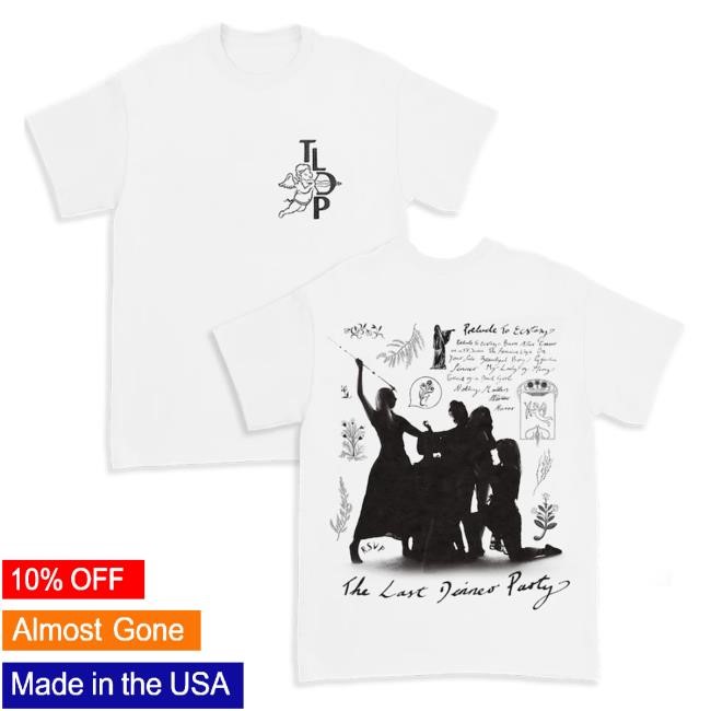 Official The Last Dinner Party Shop Merch Giallo White Top Shirt
