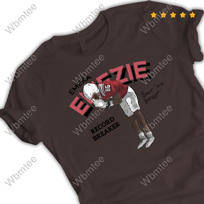 Jakobi Meyers Emeka Emezie Record Breaker Shirt Emeka Emezie Record Breaker Shirt Nbc Sports Boston's Patriots Coverage Jakobi Meyers