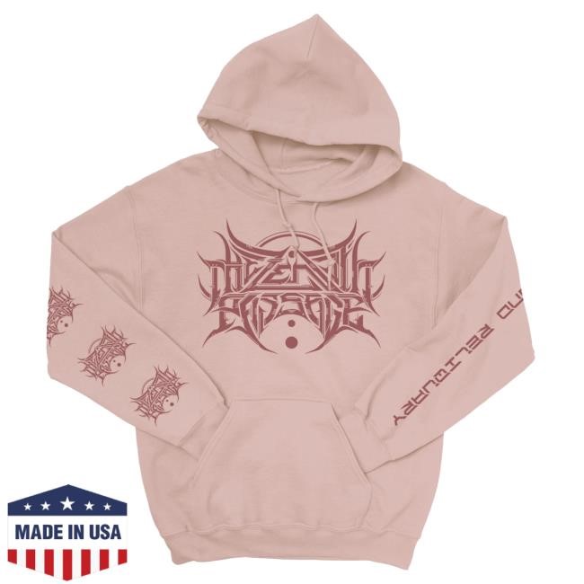 Official Indie Merch Store The Zenith Passage "Fleshbound Reliquary" Hooded Sweatshirt IndieMerchStore Official