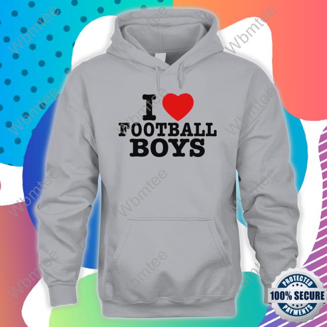 I Love Football Boys Tee Shirt I Love Football Boys T Shirt