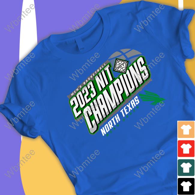 North Texas Mean Green 2023 NIT Champions T-Shirt