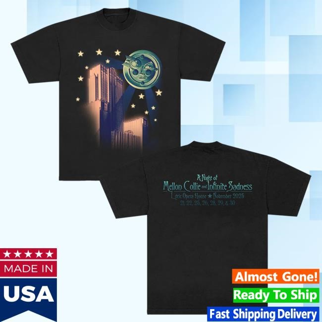Official Smashing Pumpkins Merch Store Lyric Opera House Tshirt
