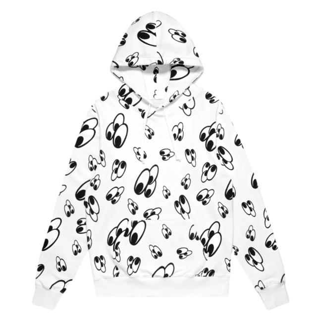 Official Juice Clothing Store 3125C X Disney 3 Eyed AOP Sweater White Juicestore 3D All Over Print