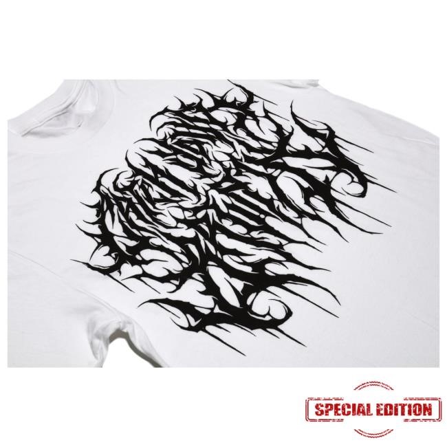 Catch Your Breath Deathcore Logo Tee (White)